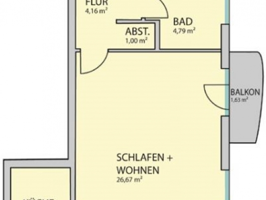Комфортабельные однокомнатные квартиры в модернизированном здании, хорошая инвестиция! - Германия - Столица - Берлин, фото 6