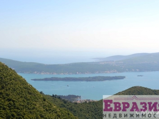 Тиват, участок с видом на море  - Черногория - Боко-Которский залив - Тиват, фото 7