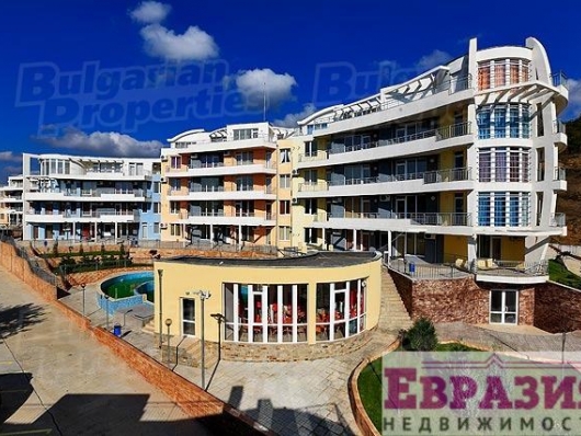 Двухкомнатный апартамент в комплексе Сансет Апартменс - Болгария - Бургасская область - Солнечный берег, фото 1