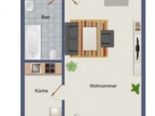 Две однокомнатные квартиры почти даром! - Германия - Нижняя Саксония - Целле, фото 2
