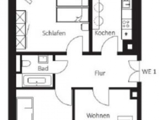 Просторная 3-комнатная квартира в центре Лейпцига - Германия - Саксония - Лейпциг, фото 2