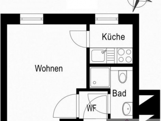 Уютная, малогабаритная квартира в модернизированном старинном доме по привлекательной цене, постоянный доход с возможным его увеличением - Германия - Столица - Берлин, фото 4